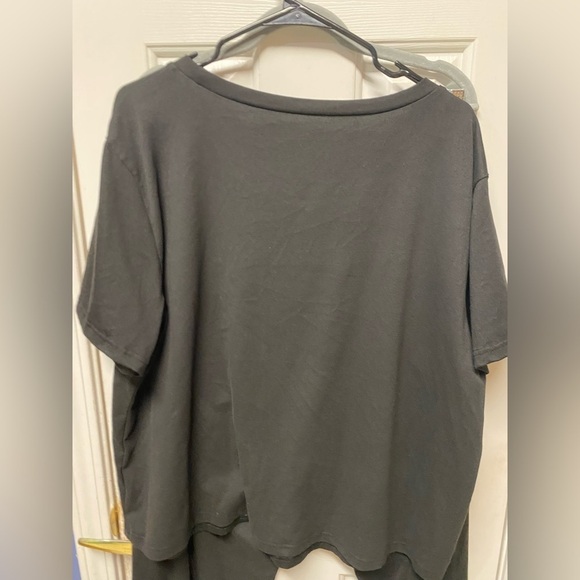 Women’s Plus Size Casual Lounge Set “Blessed” on pants and top 3X black - Picture 5 of 13